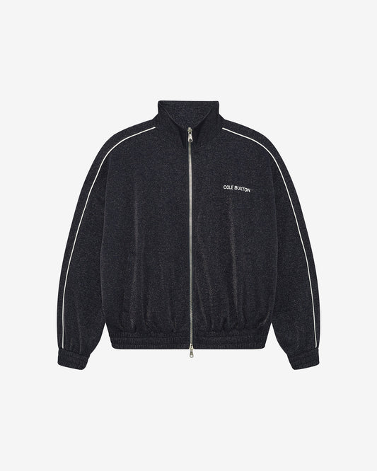 GLITTER PIPED TRACK JACKET