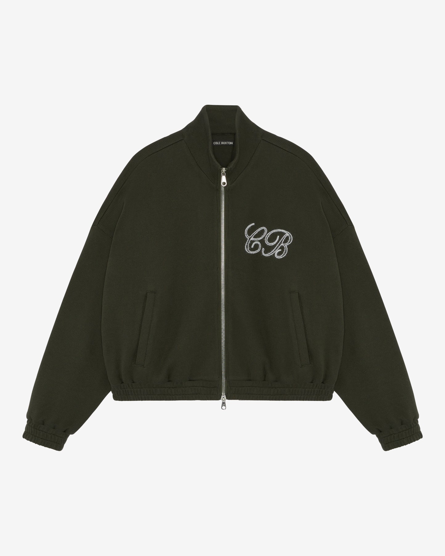 KNITTED TRACK JACKET