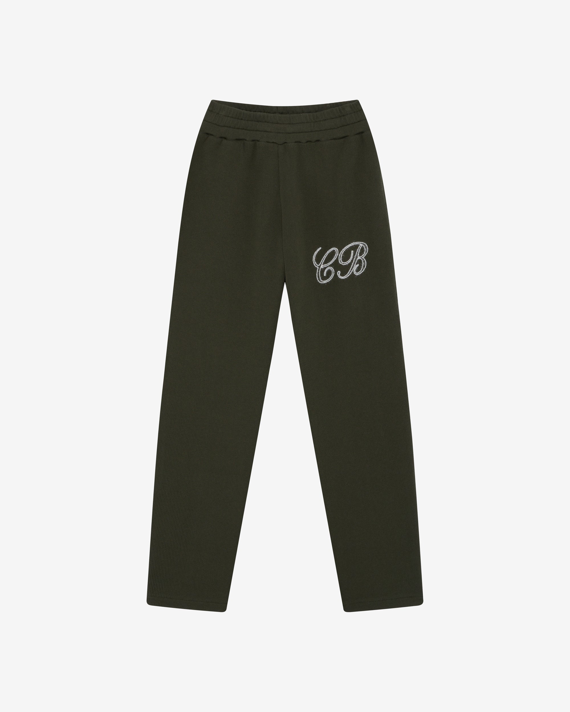 KNITTED TRACK PANTS