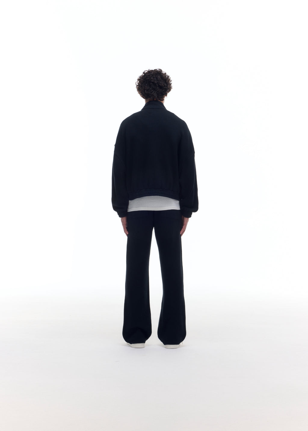 KNITTED TRACK JACKET