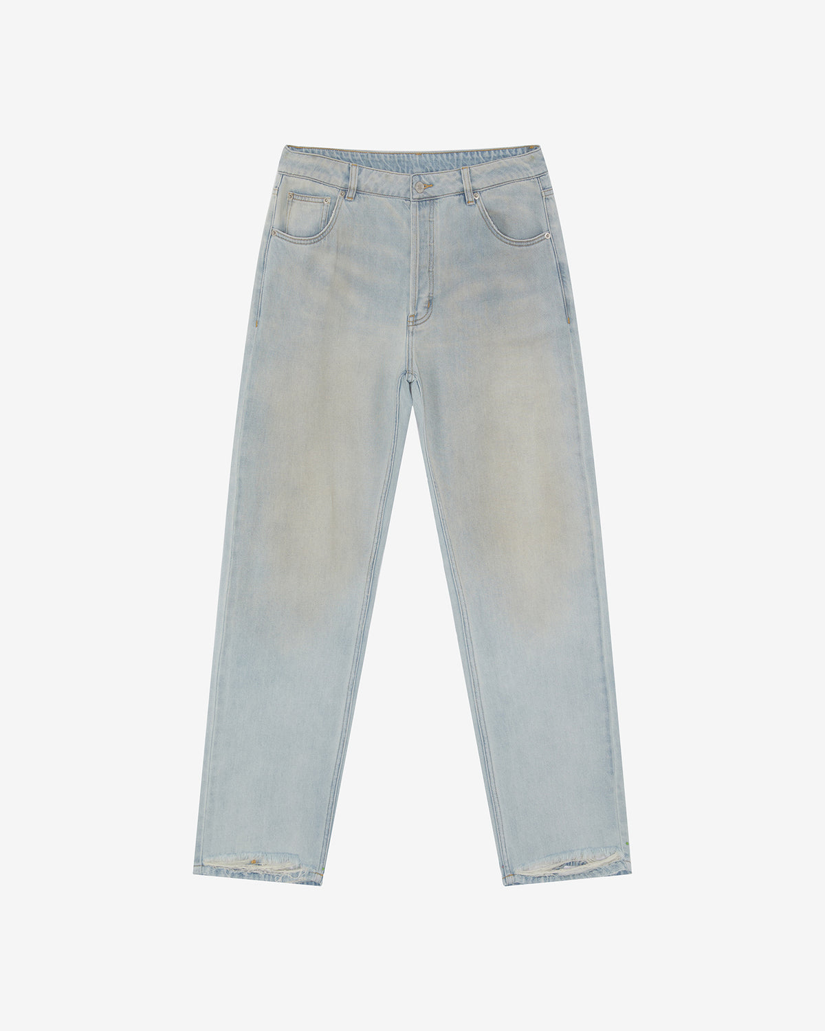 LIGHT WASH DENIM JEANS