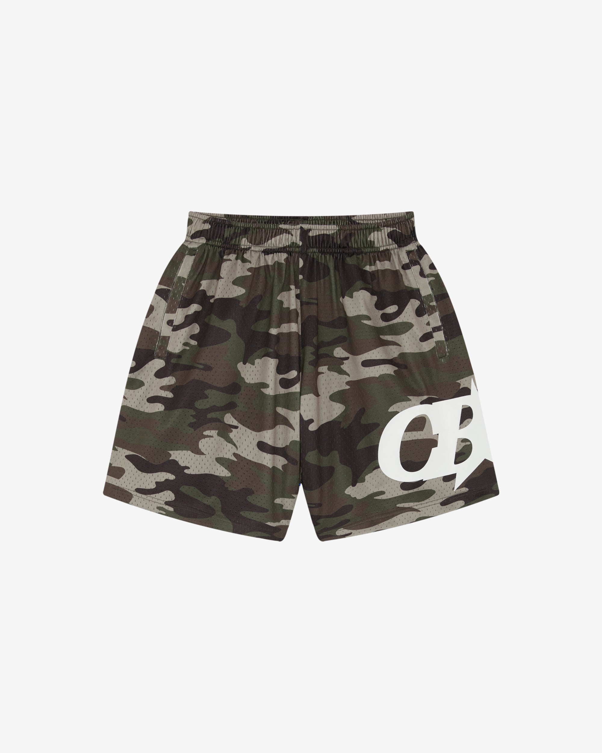 MESH CAMO SHORTS