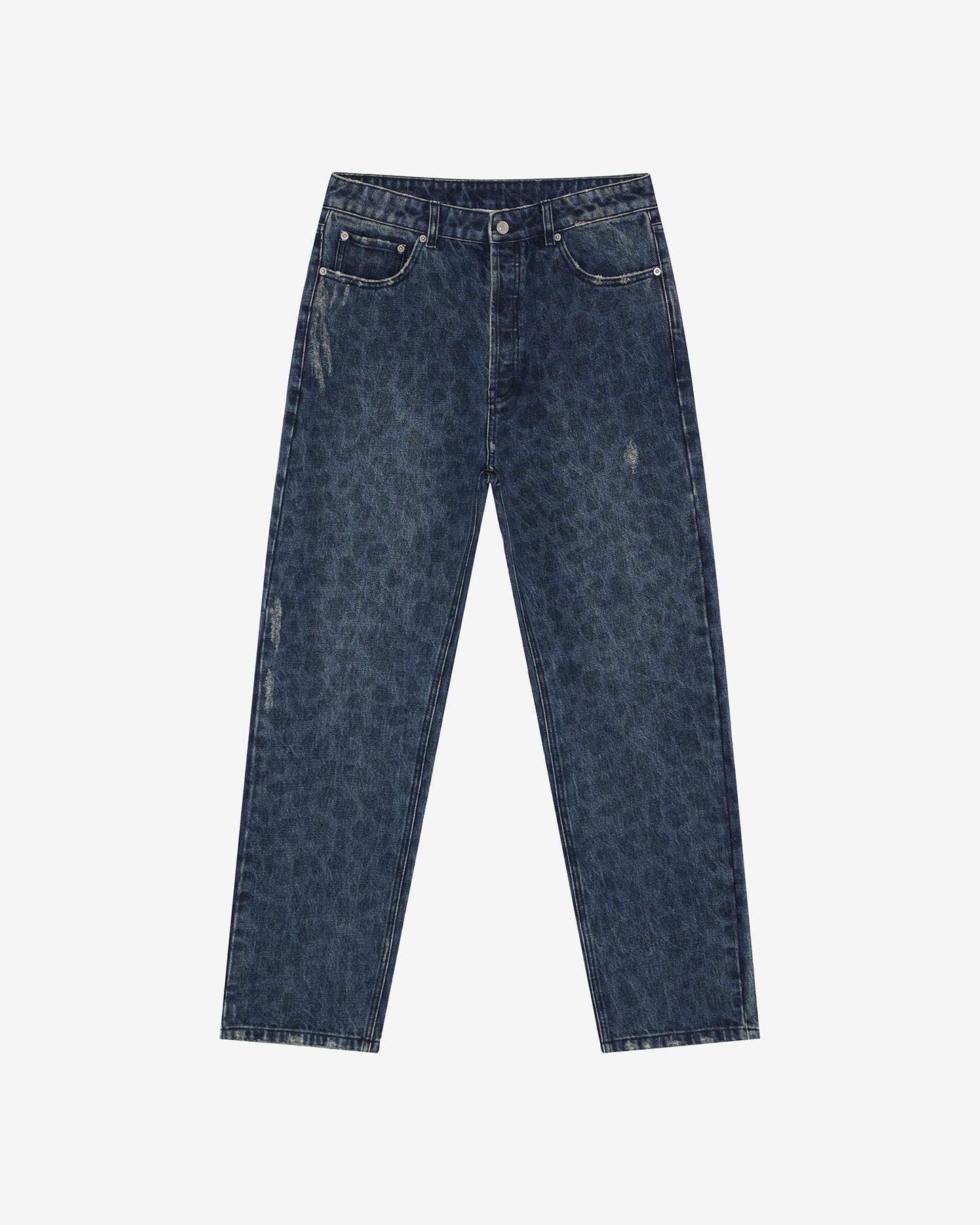 LEOPARD PRINT JEANS