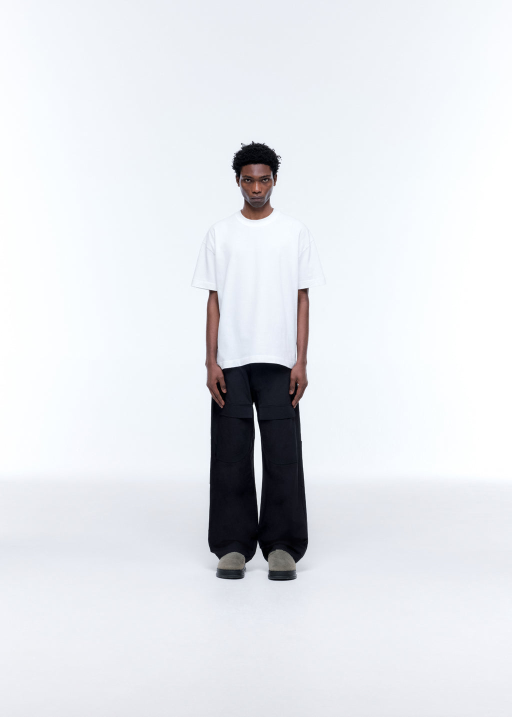 RELAXED COTTON CARGO TROUSER
