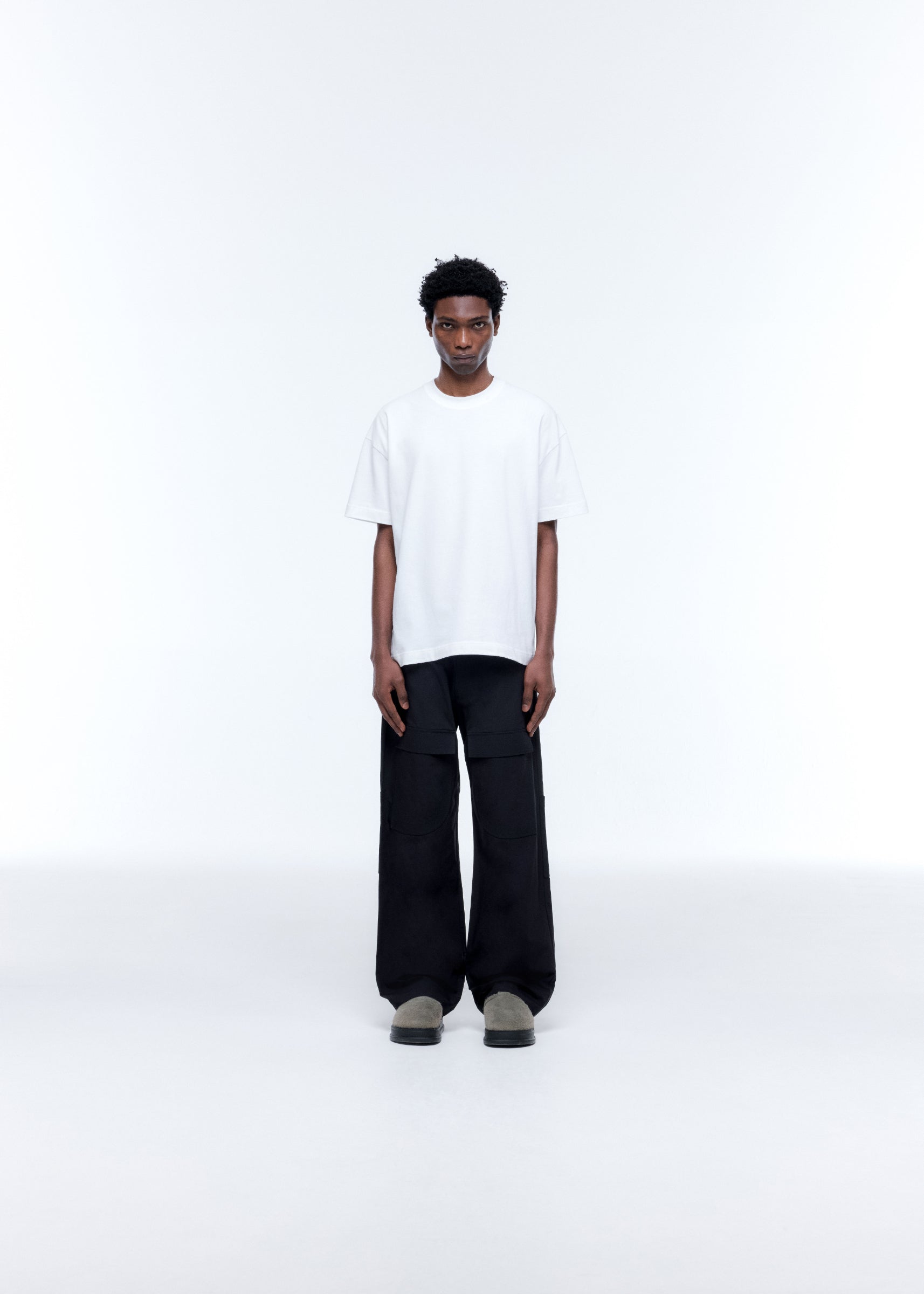 RELAXED COTTON CARGO TROUSER