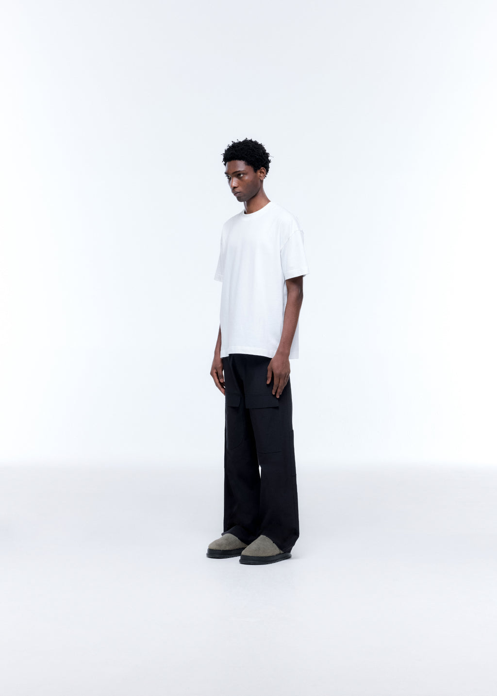 RELAXED COTTON CARGO TROUSER