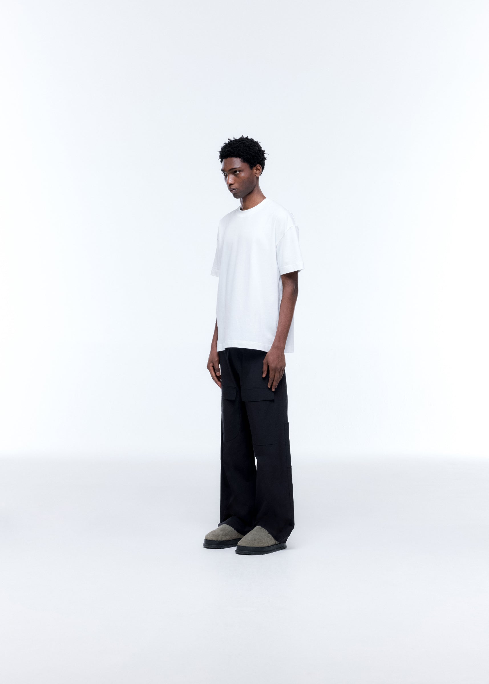 RELAXED COTTON CARGO TROUSER