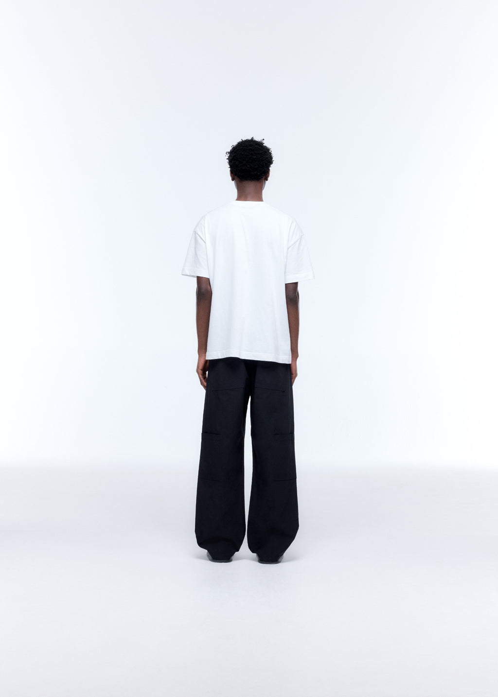 RELAXED COTTON CARGO TROUSER