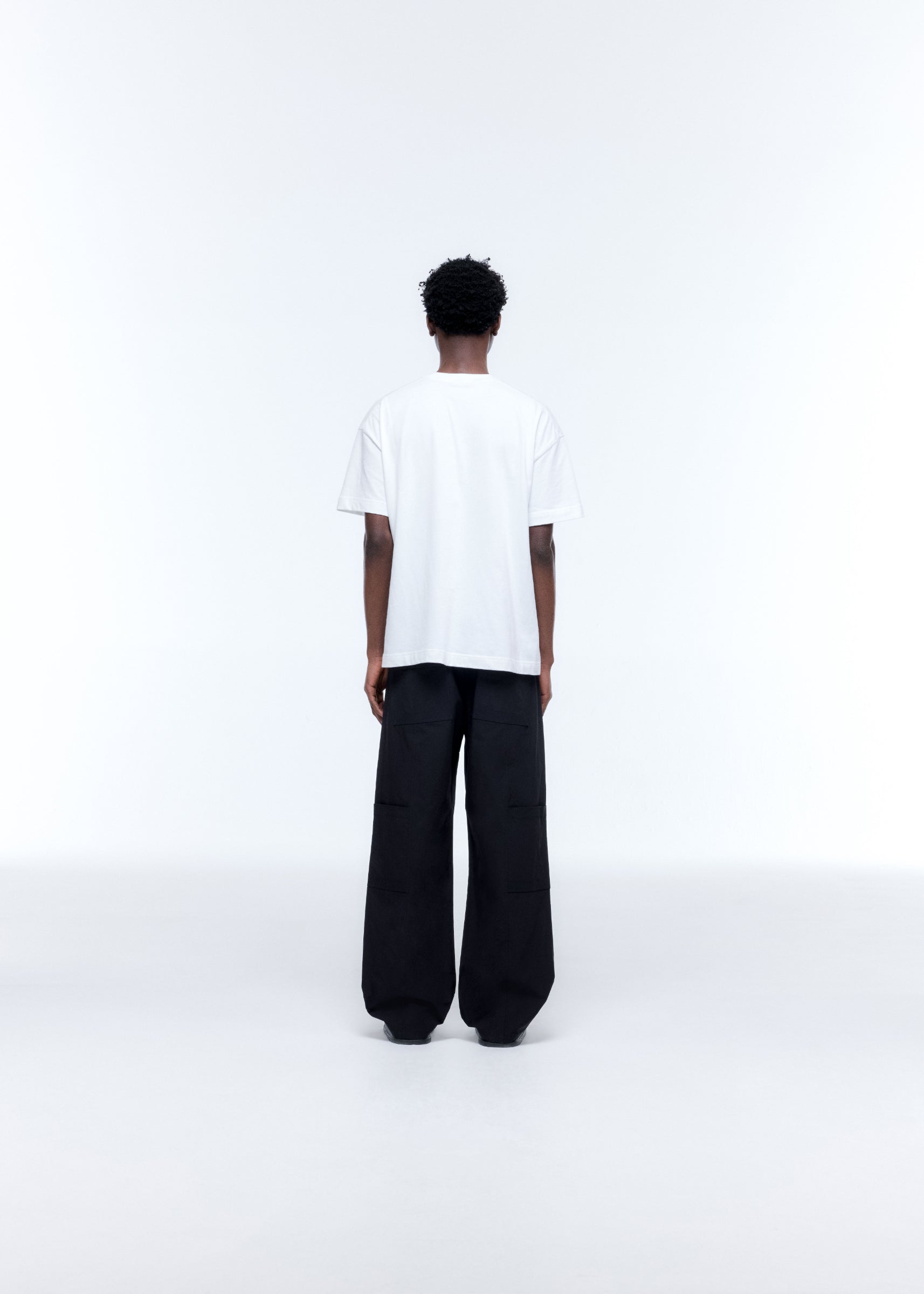 RELAXED COTTON CARGO TROUSER