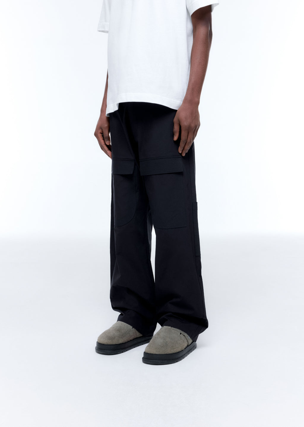 RELAXED COTTON CARGO TROUSER