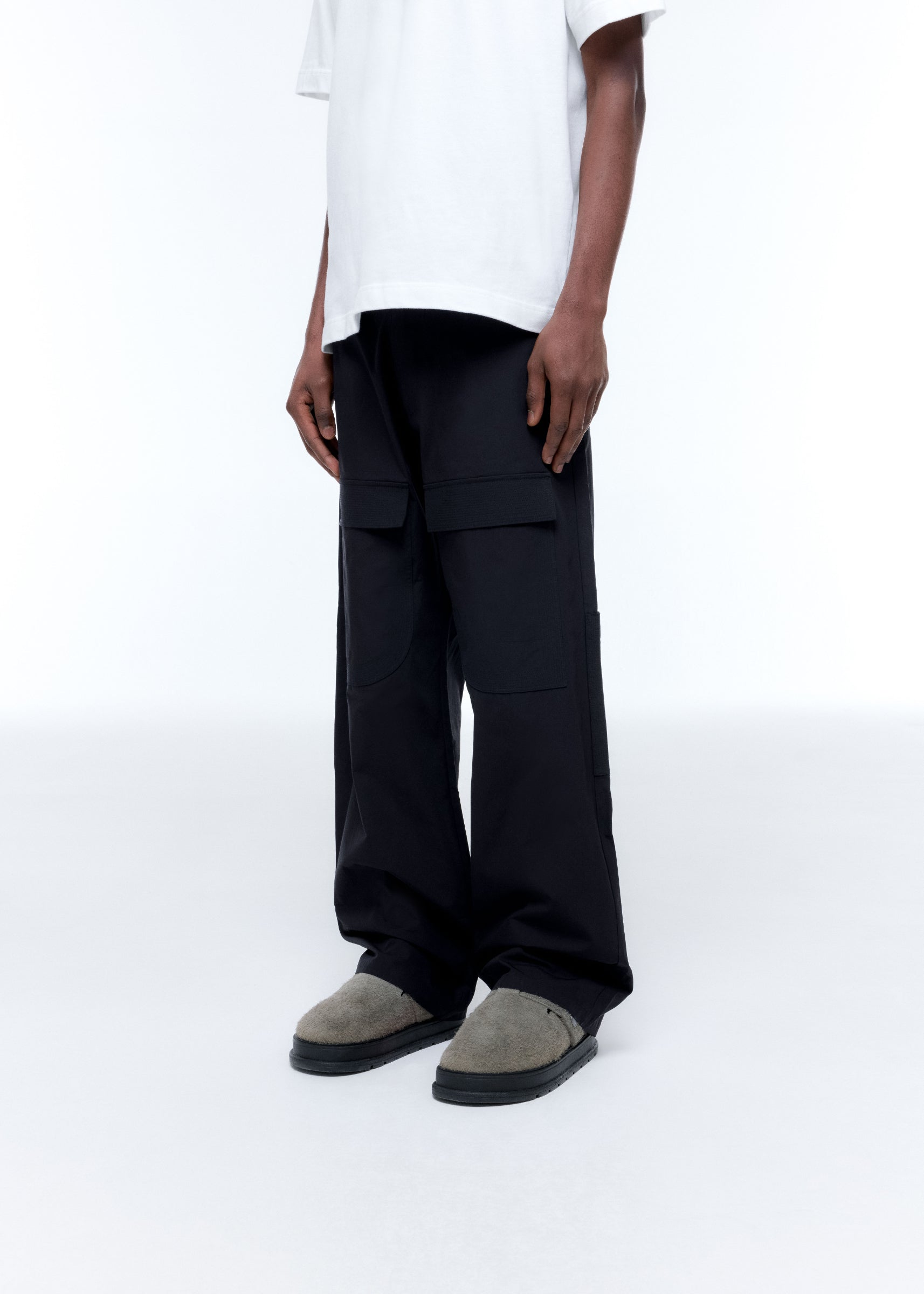 RELAXED COTTON CARGO TROUSER