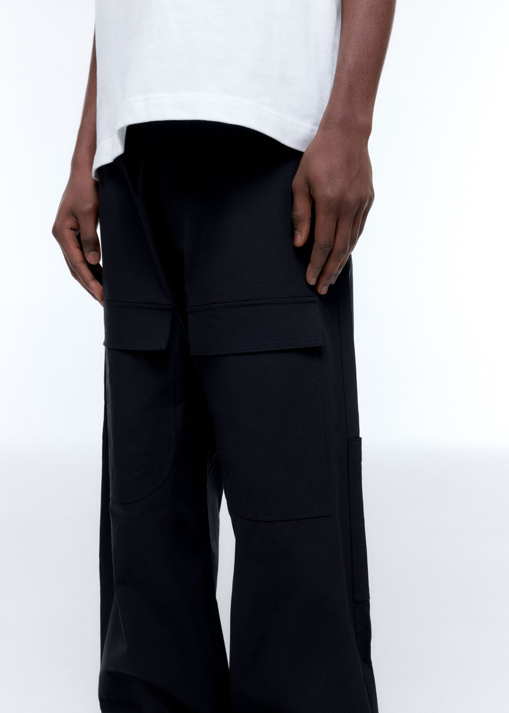 RELAXED COTTON CARGO TROUSER