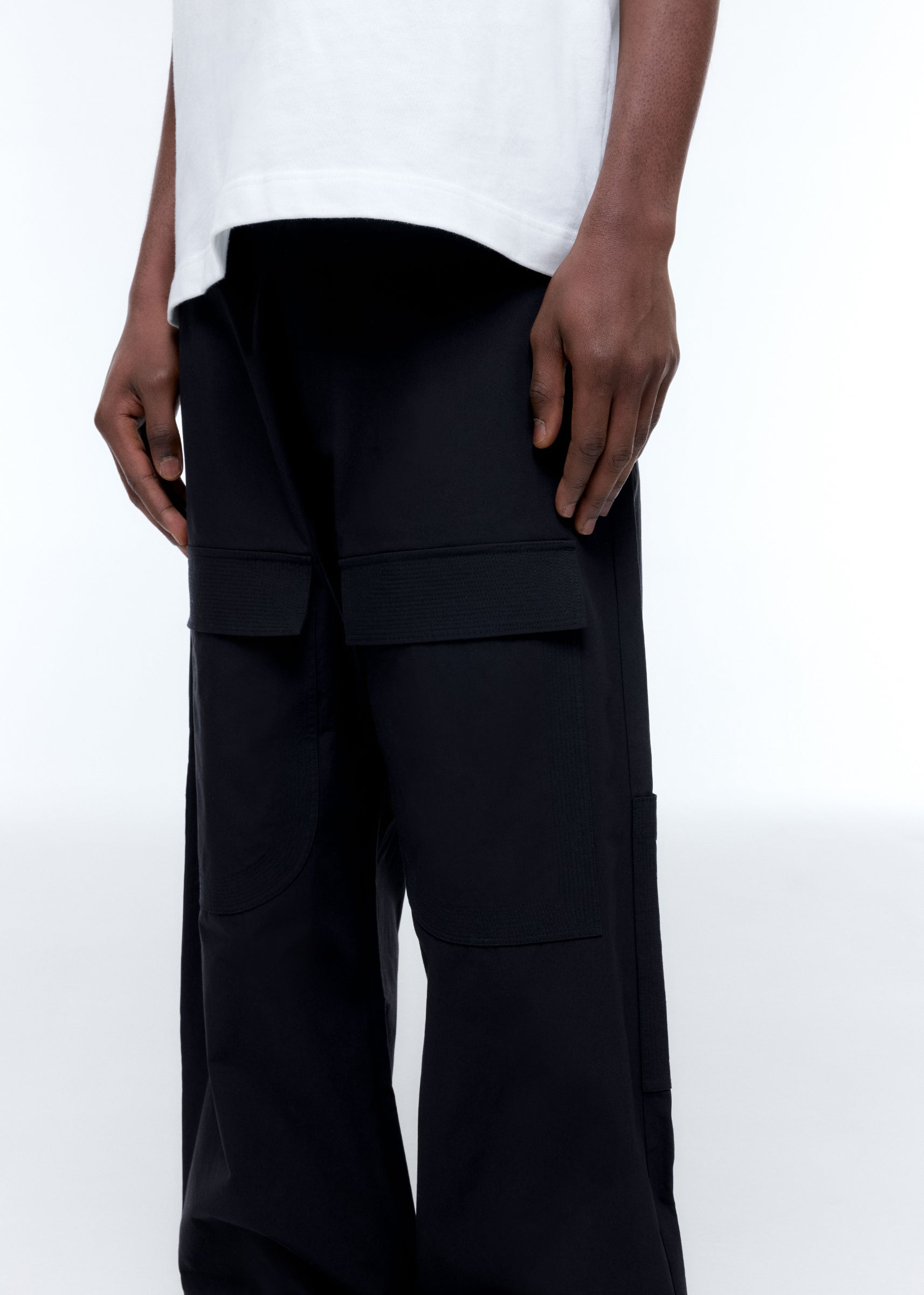 RELAXED COTTON CARGO TROUSER