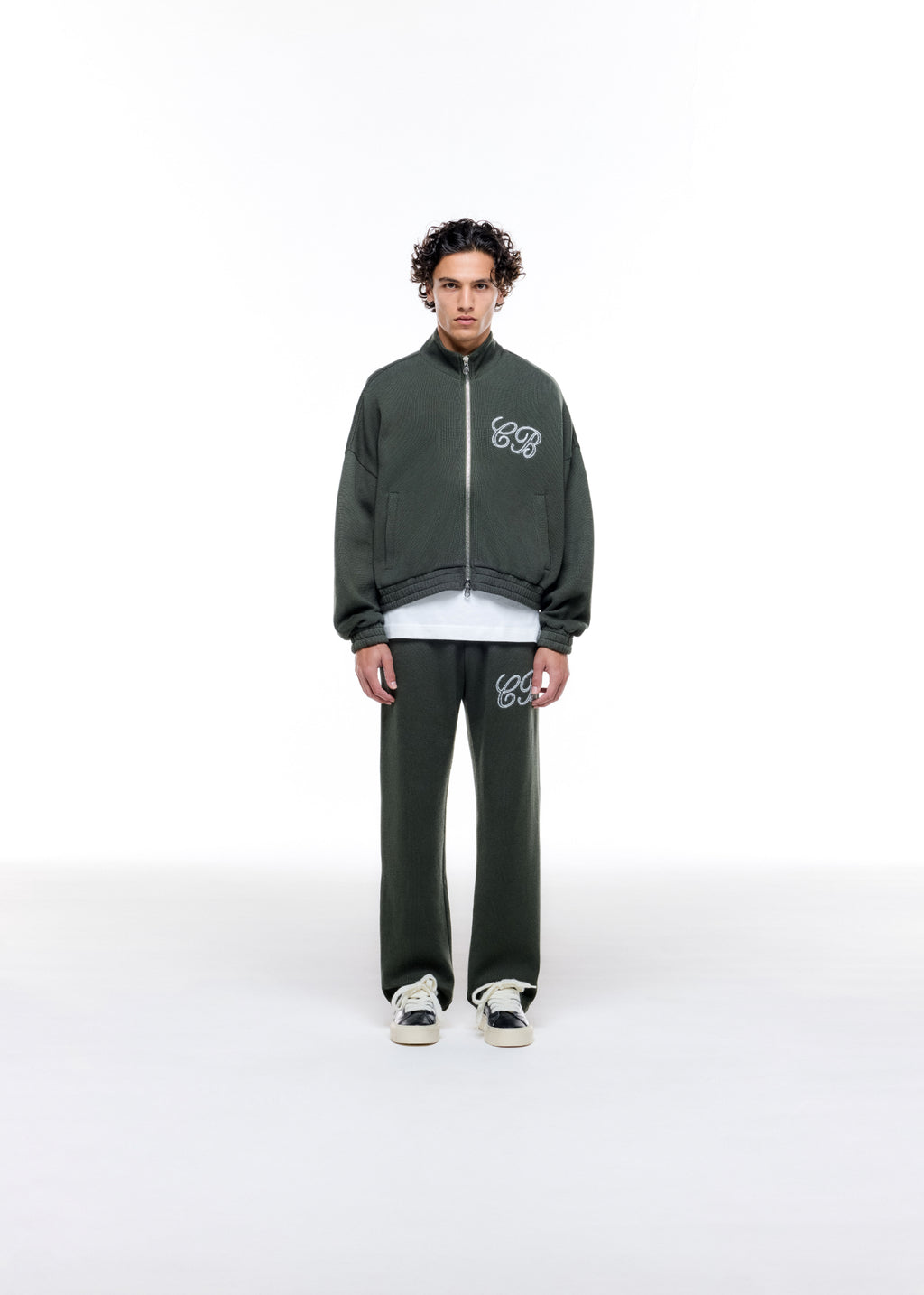 KNITTED TRACK JACKET