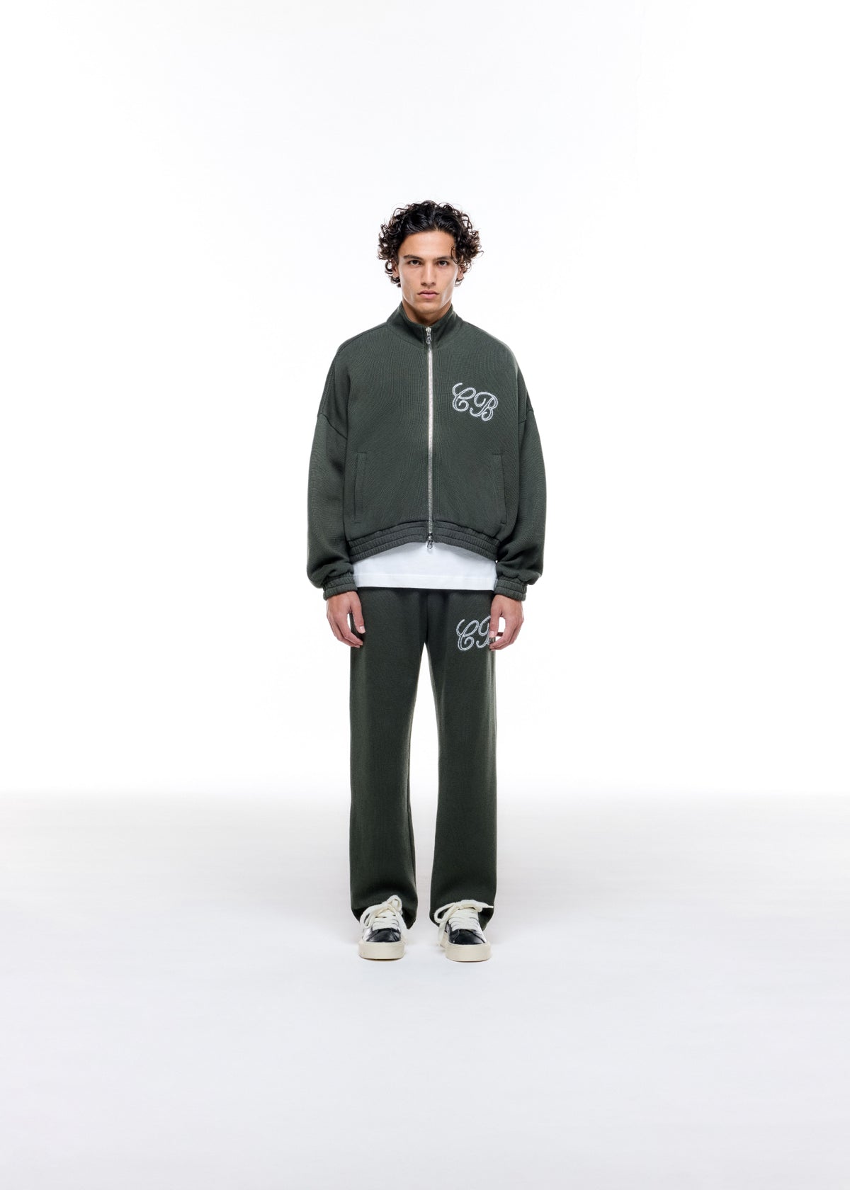 KNITTED TRACK JACKET