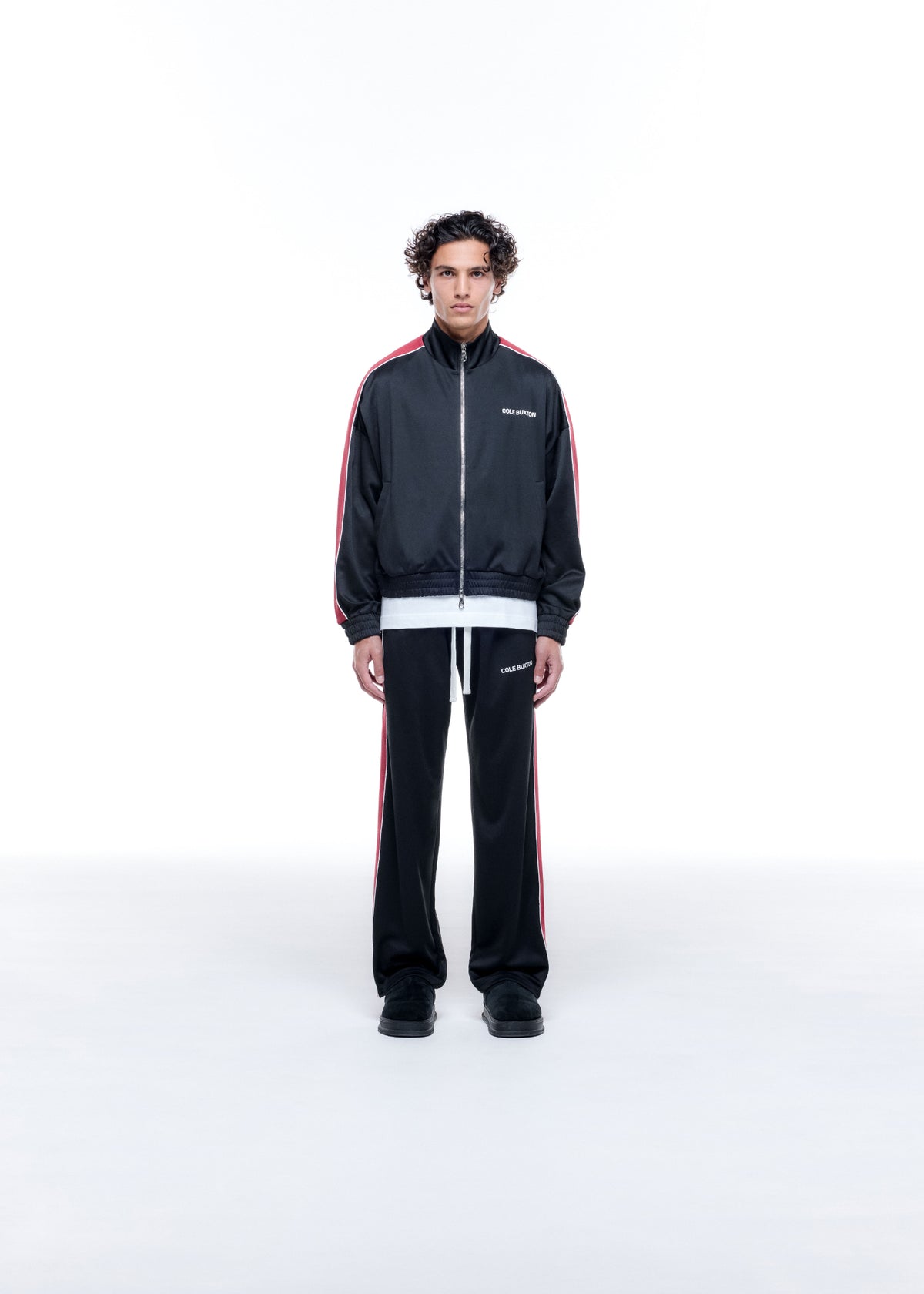 CONTRAST TAPE TRACK JACKET