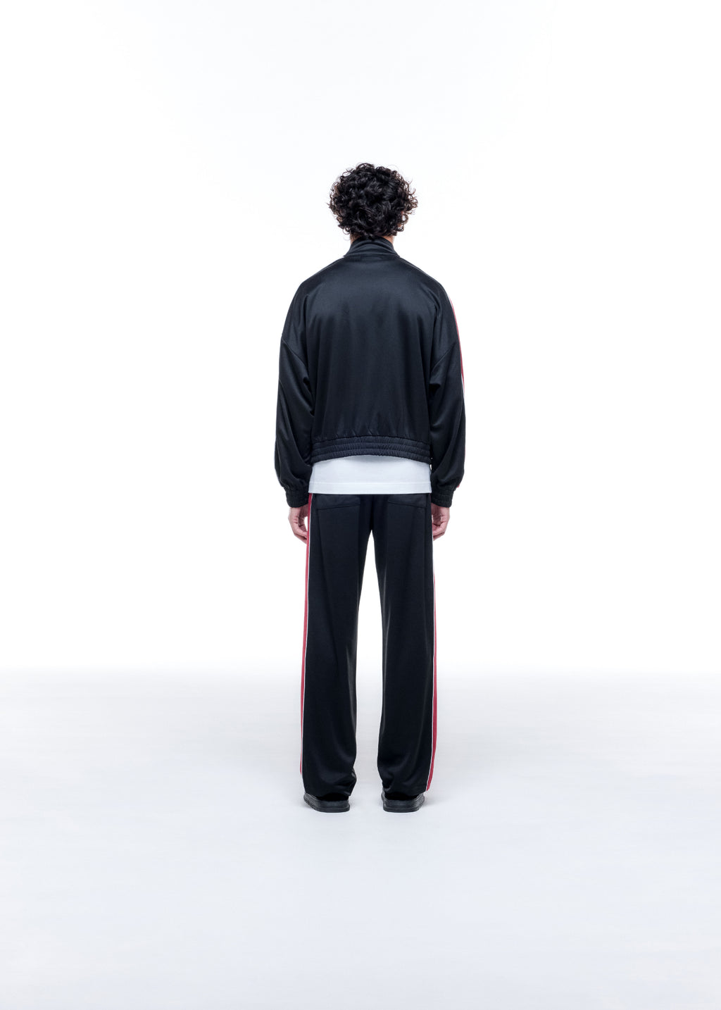CONTRAST TAPE TRACK JACKET