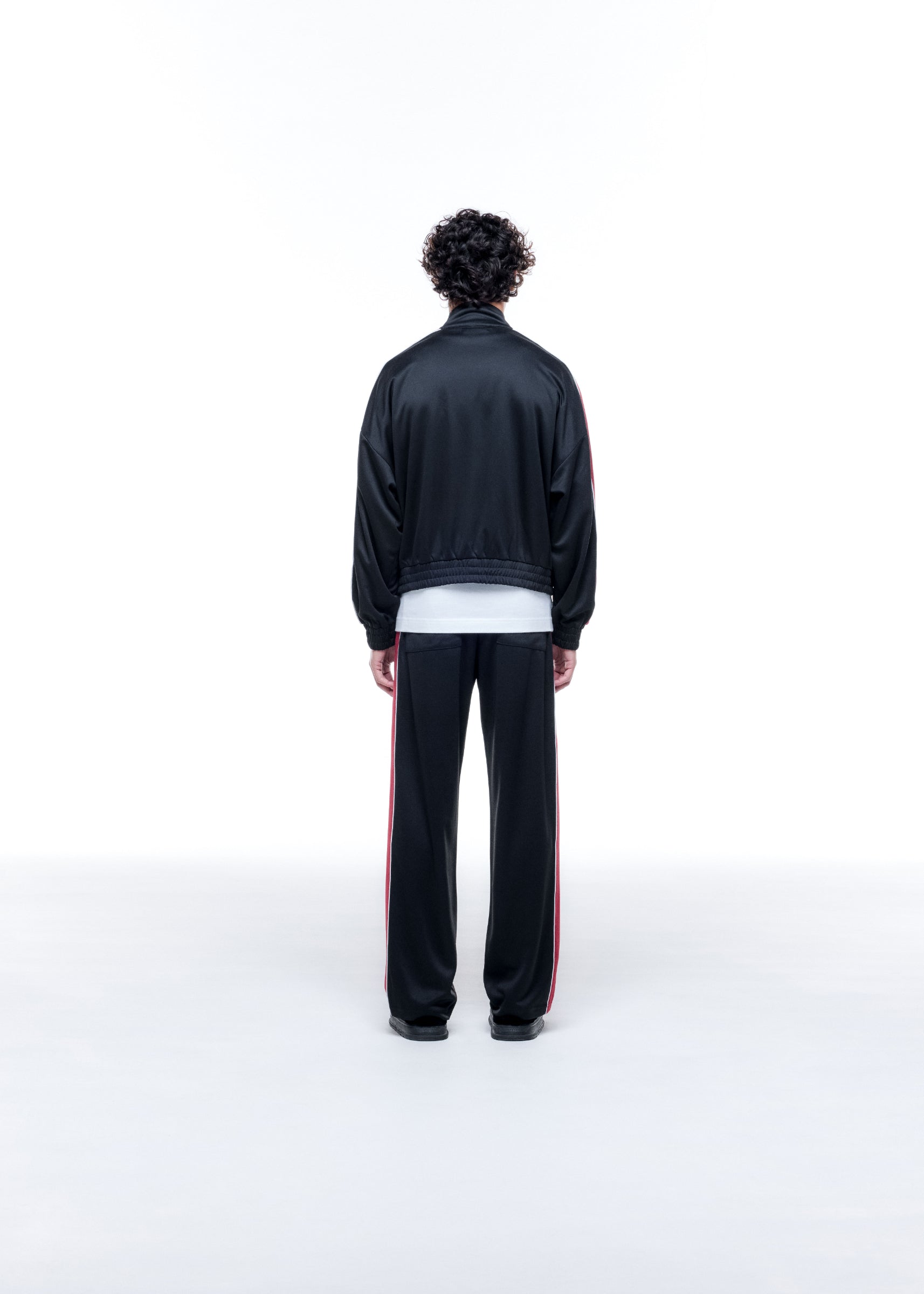 CONTRAST TAPE TRACK JACKET