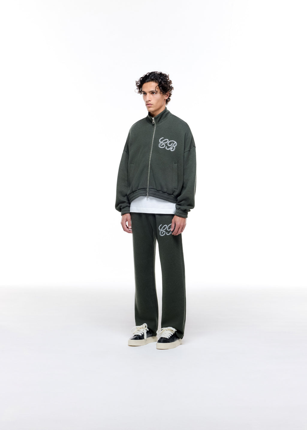 KNITTED TRACK JACKET