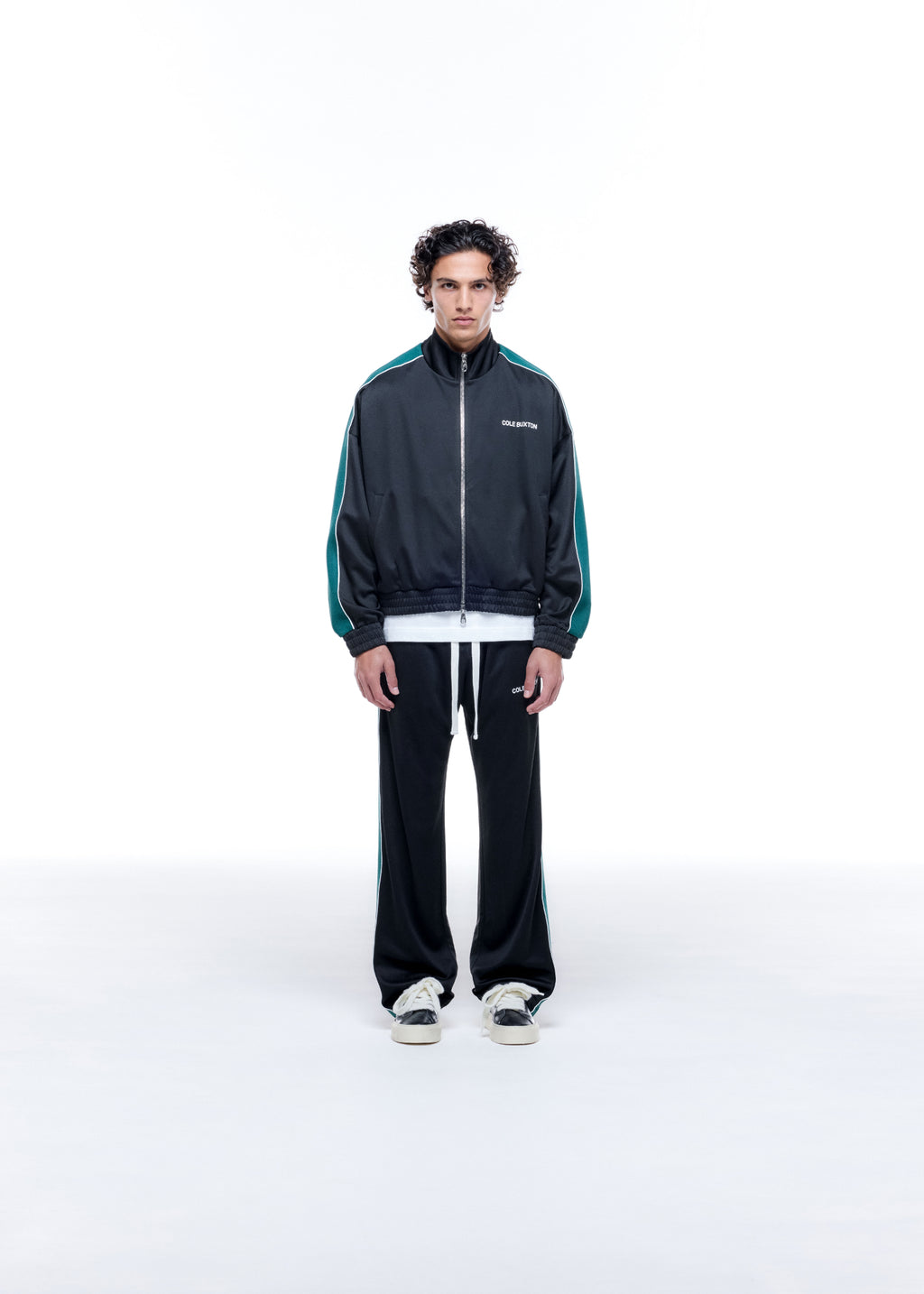 CONTRAST TAPE TRACK JACKET