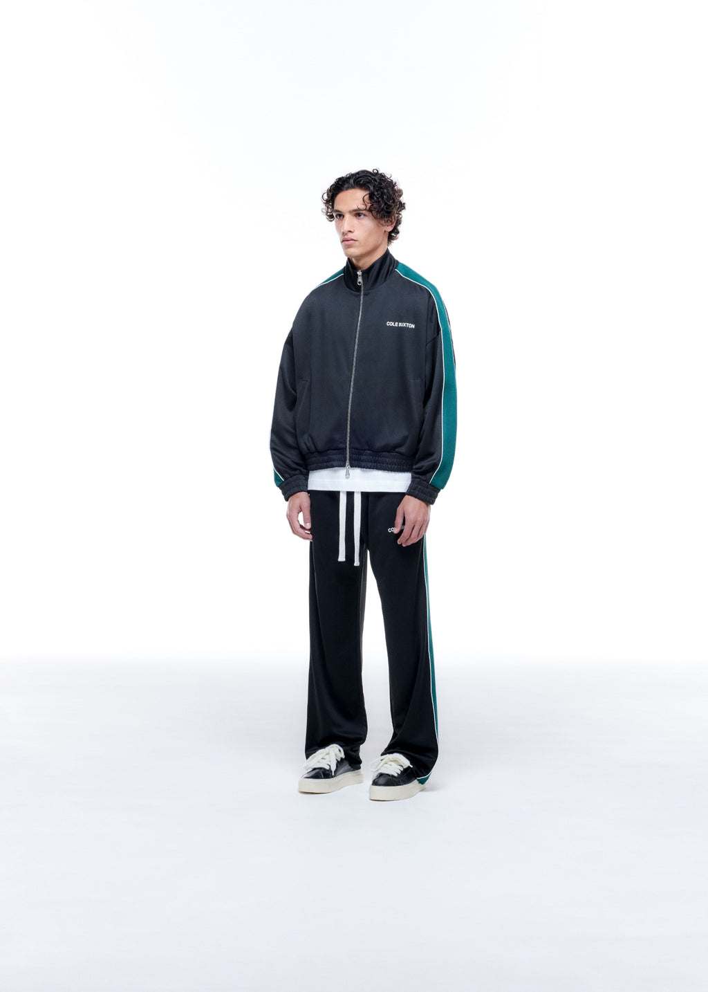 CONTRAST TAPE TRACK JACKET