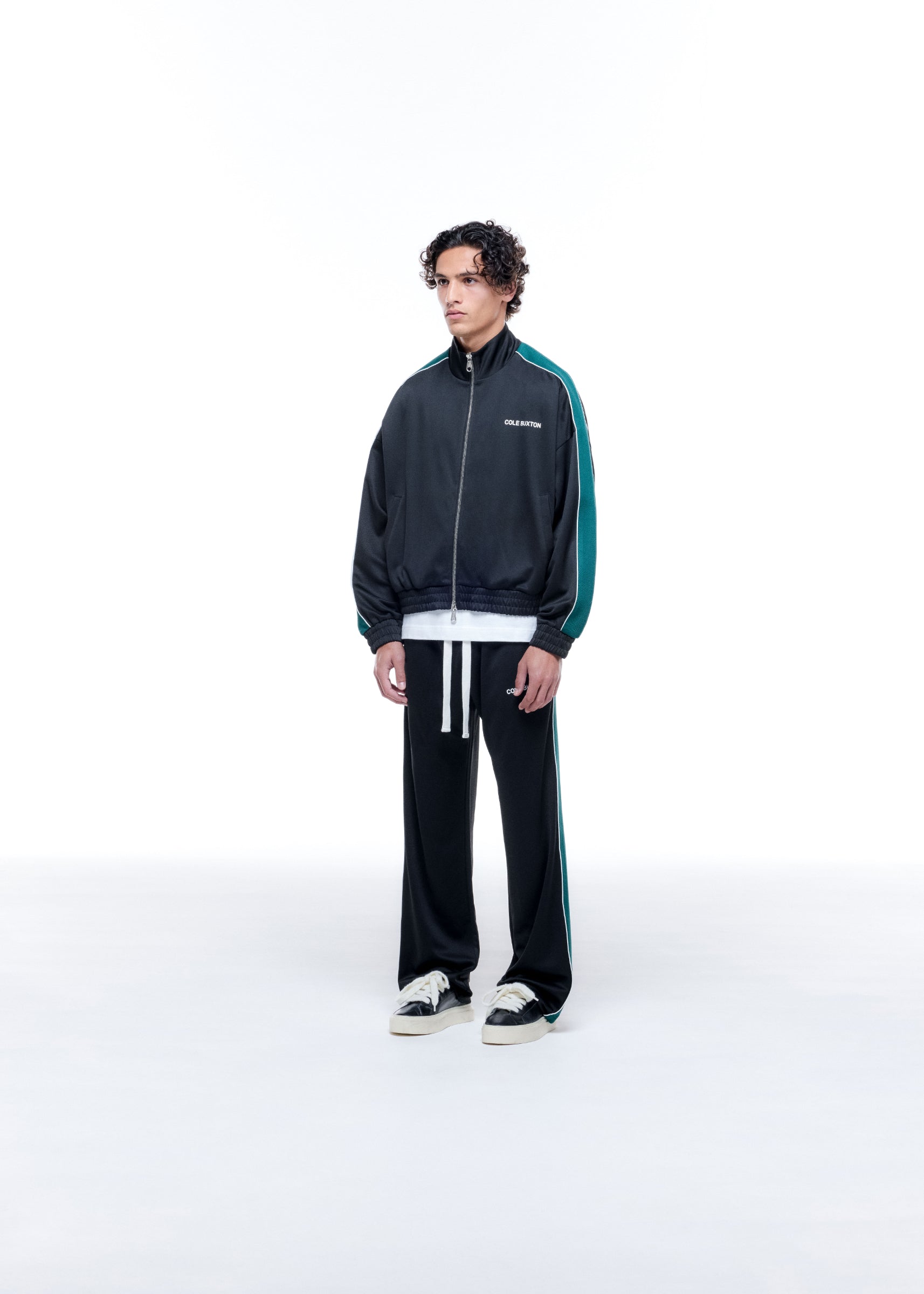 CONTRAST TAPE TRACK JACKET