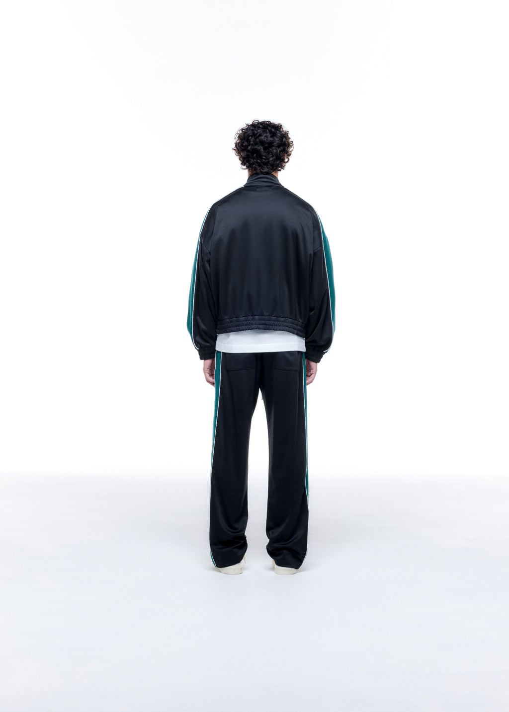 CONTRAST TAPE TRACK JACKET