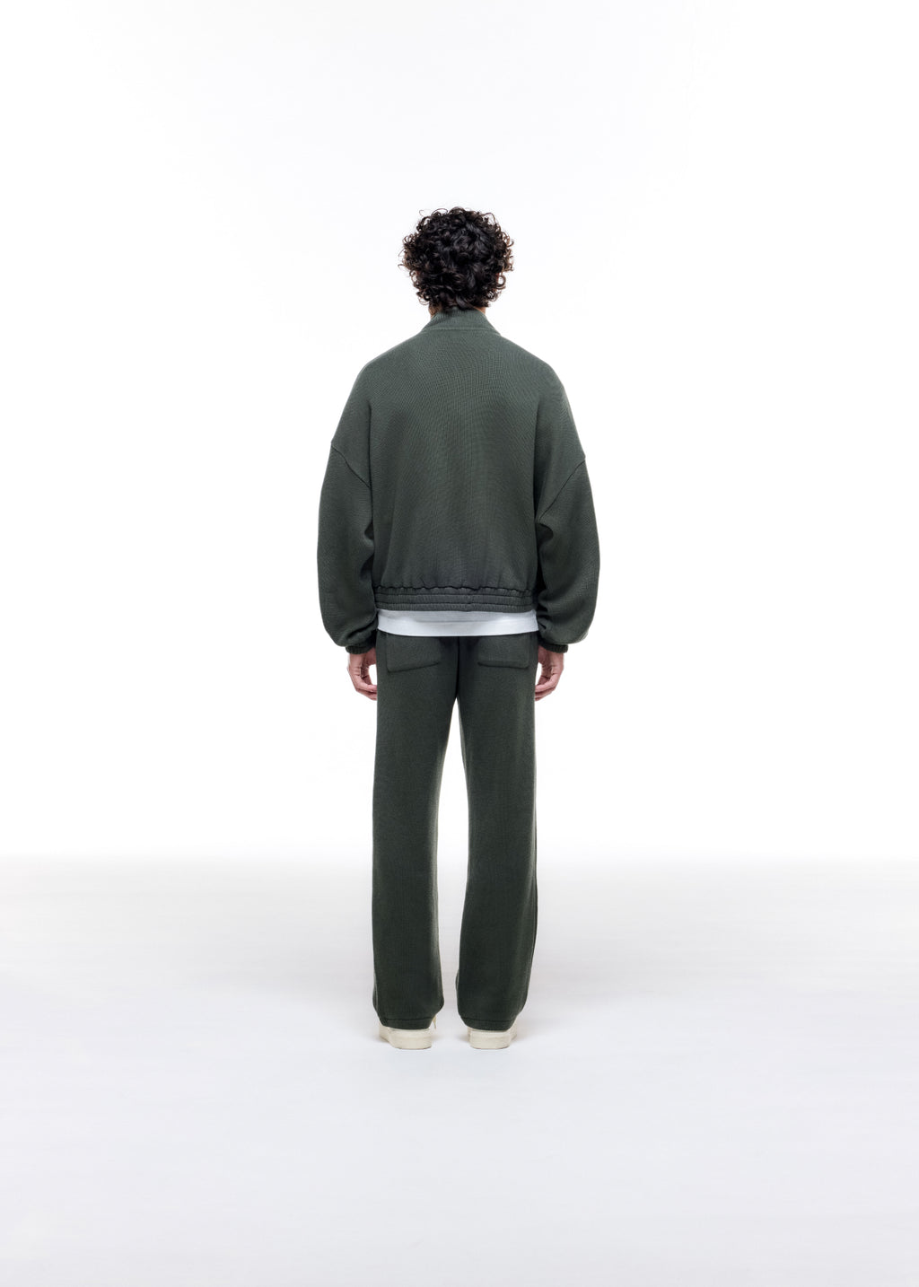 KNITTED TRACK JACKET