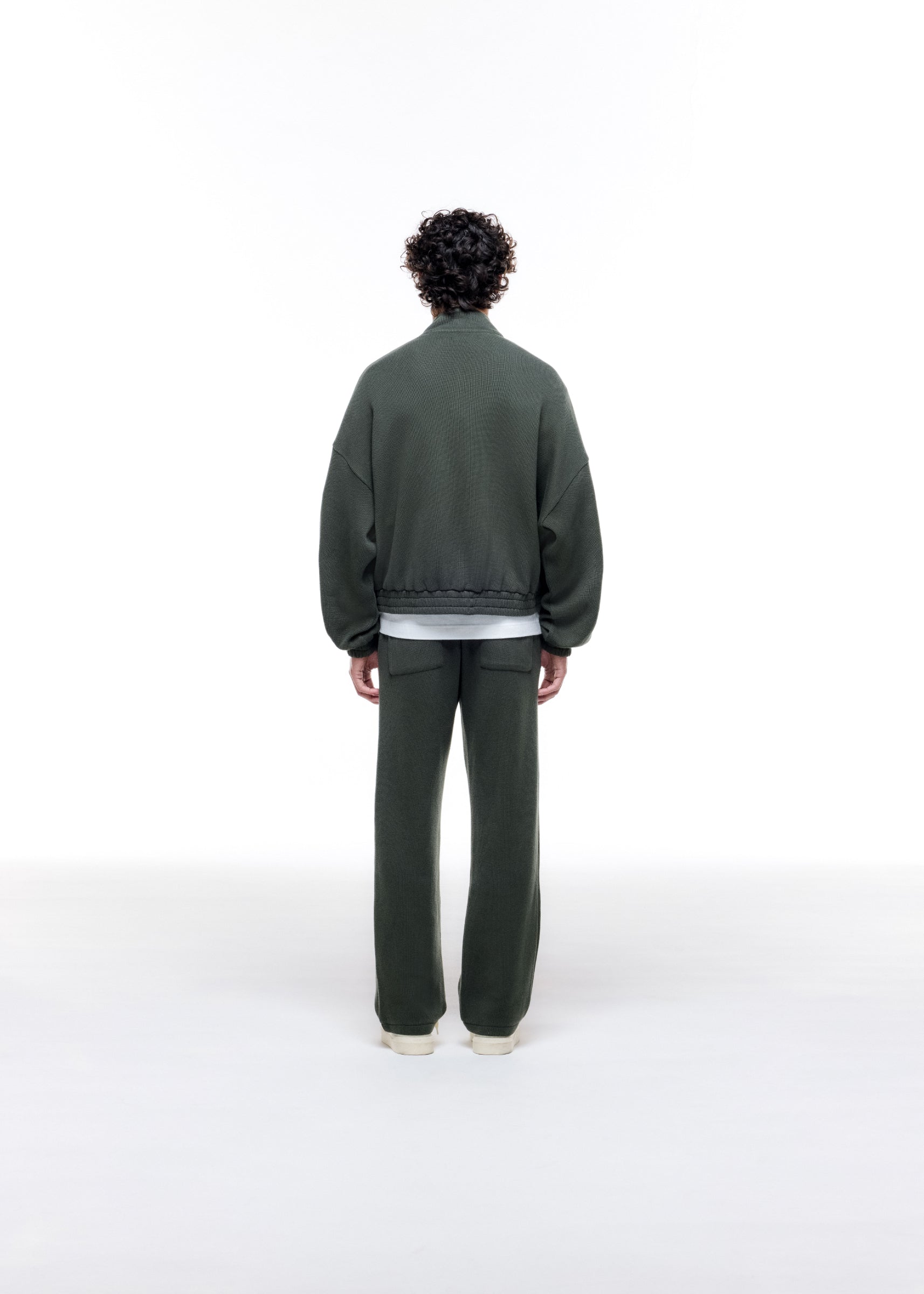 KNITTED TRACK JACKET