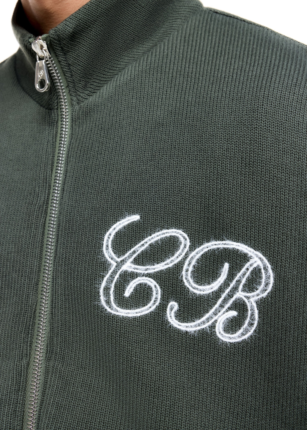 KNITTED TRACK JACKET