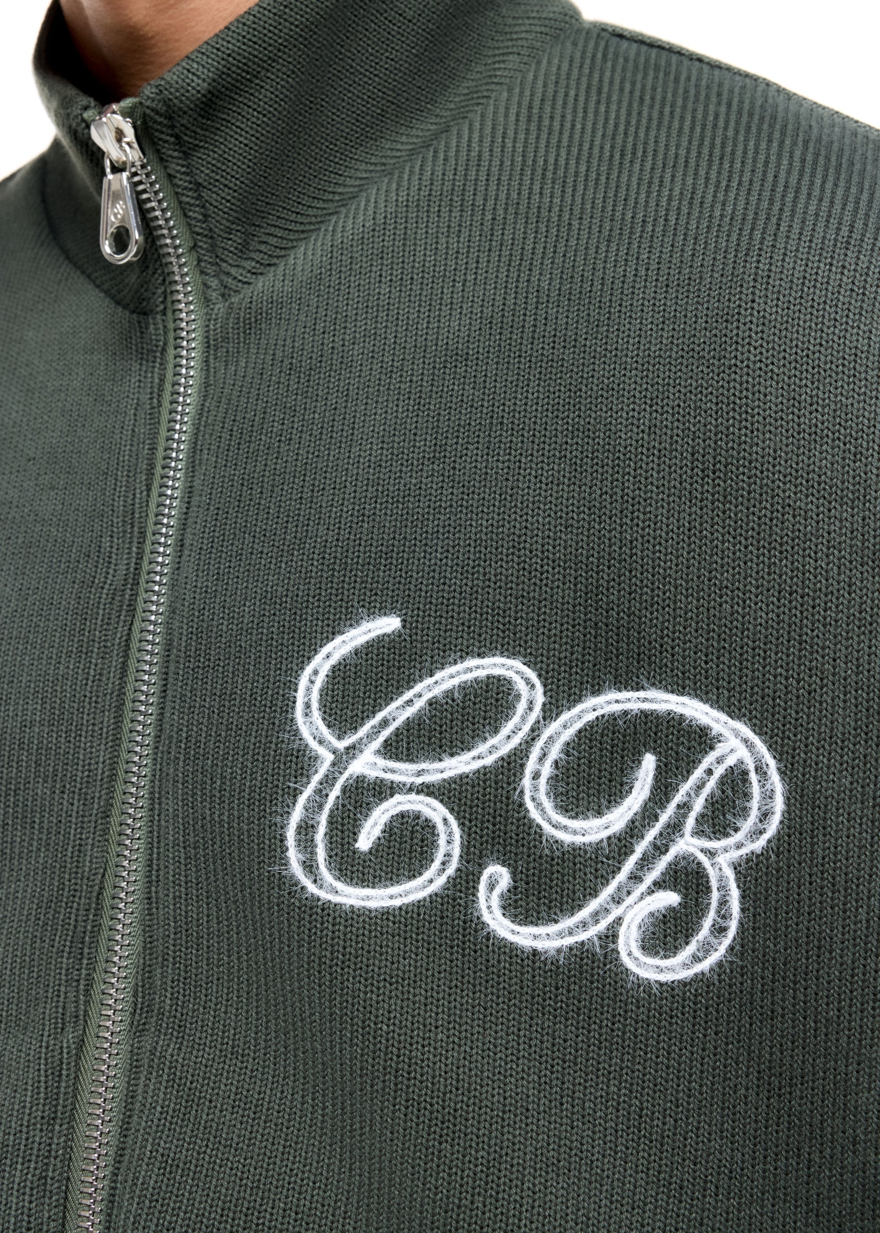 KNITTED TRACK JACKET