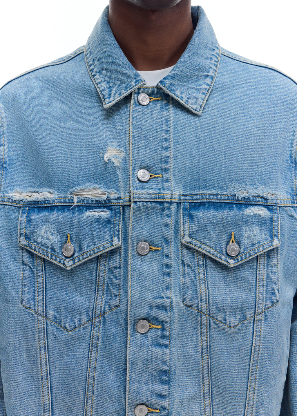WASHED DENIM JACKET