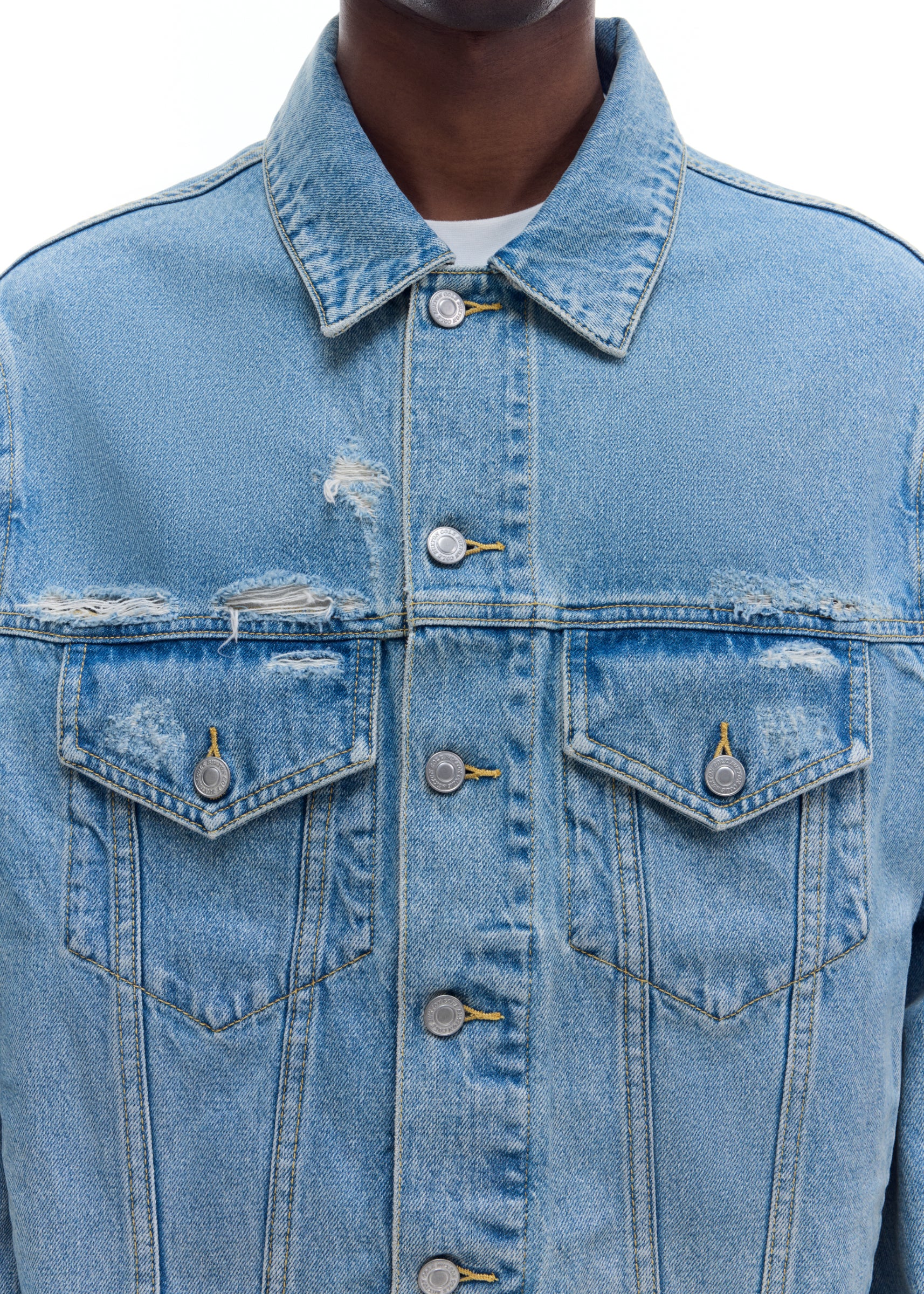 WASHED DENIM JACKET