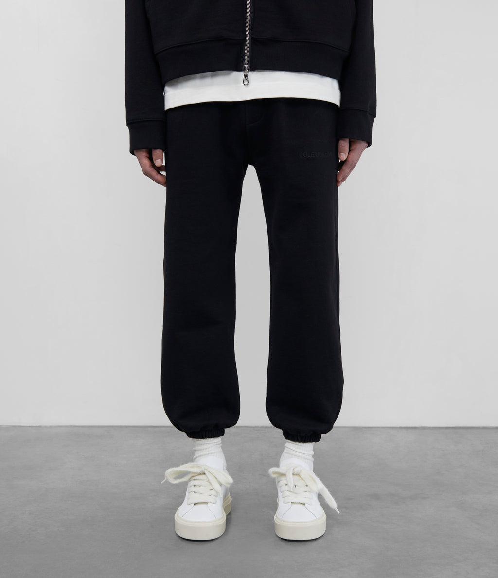 Cole Buxton | Heavyweight Warm Up Sweatpants | Unisex | Cotton | Black