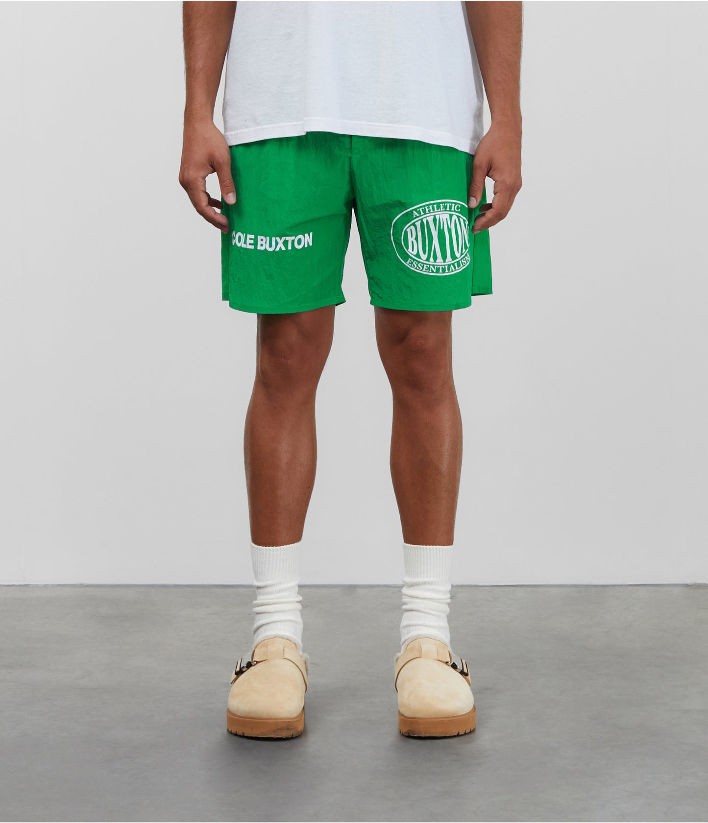 DOUBLE SPORTS LOGO TECH SHORTS