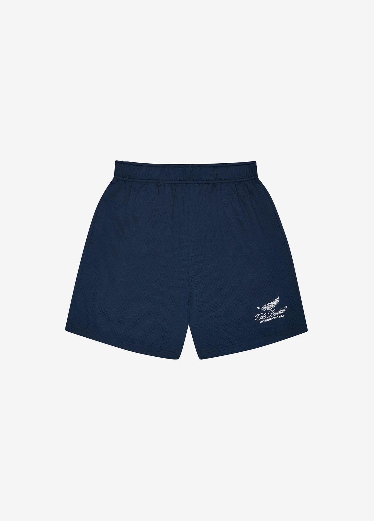 Cole Buxton | International Mesh Shorts | Mens | Polyester | Navy Blue