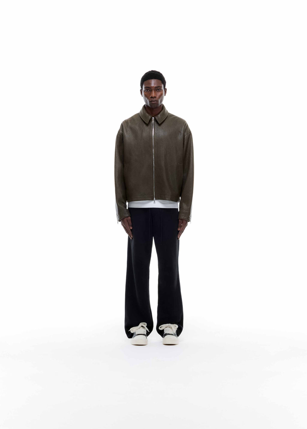 SHRUNKEN LEATHER JACKET