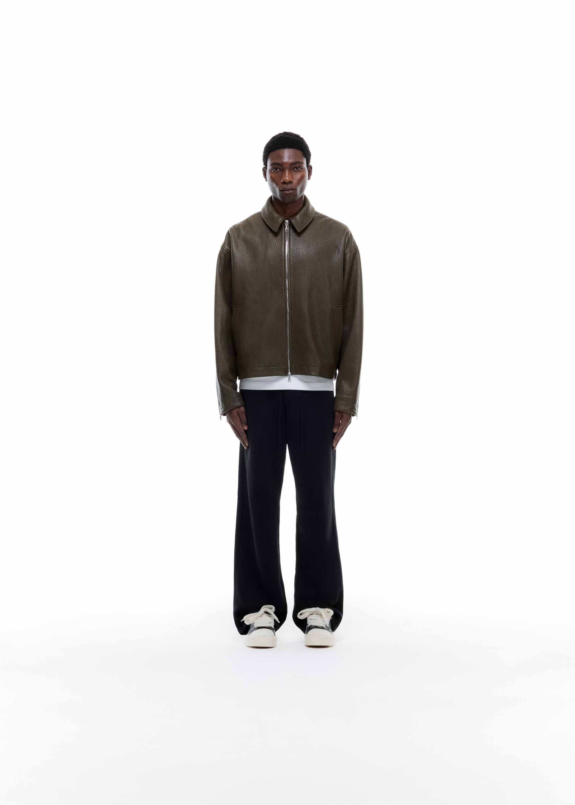 SHRUNKEN LEATHER JACKET