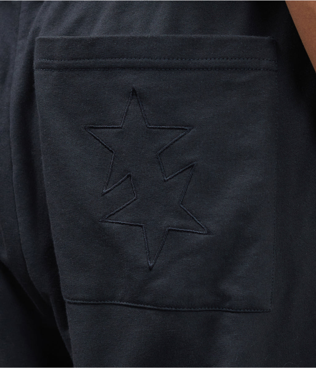 Cole Buxton | Lounge Sweatpants | Mens | Cotton | Vintage Black