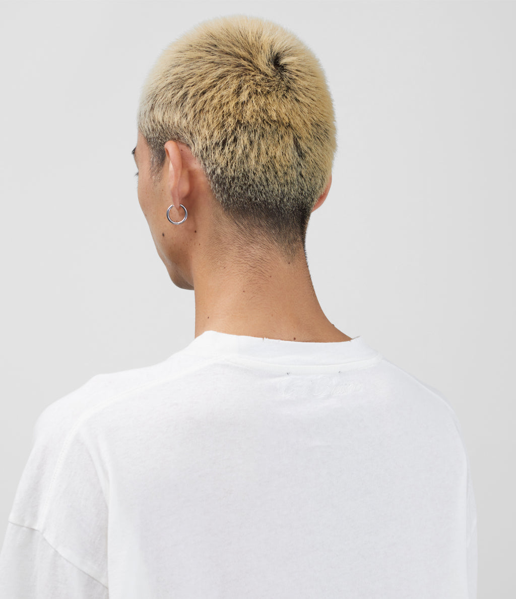 Cole Buxton | Distressed Lightweight T-Shirt | Unisex | Cotton | Vintage White