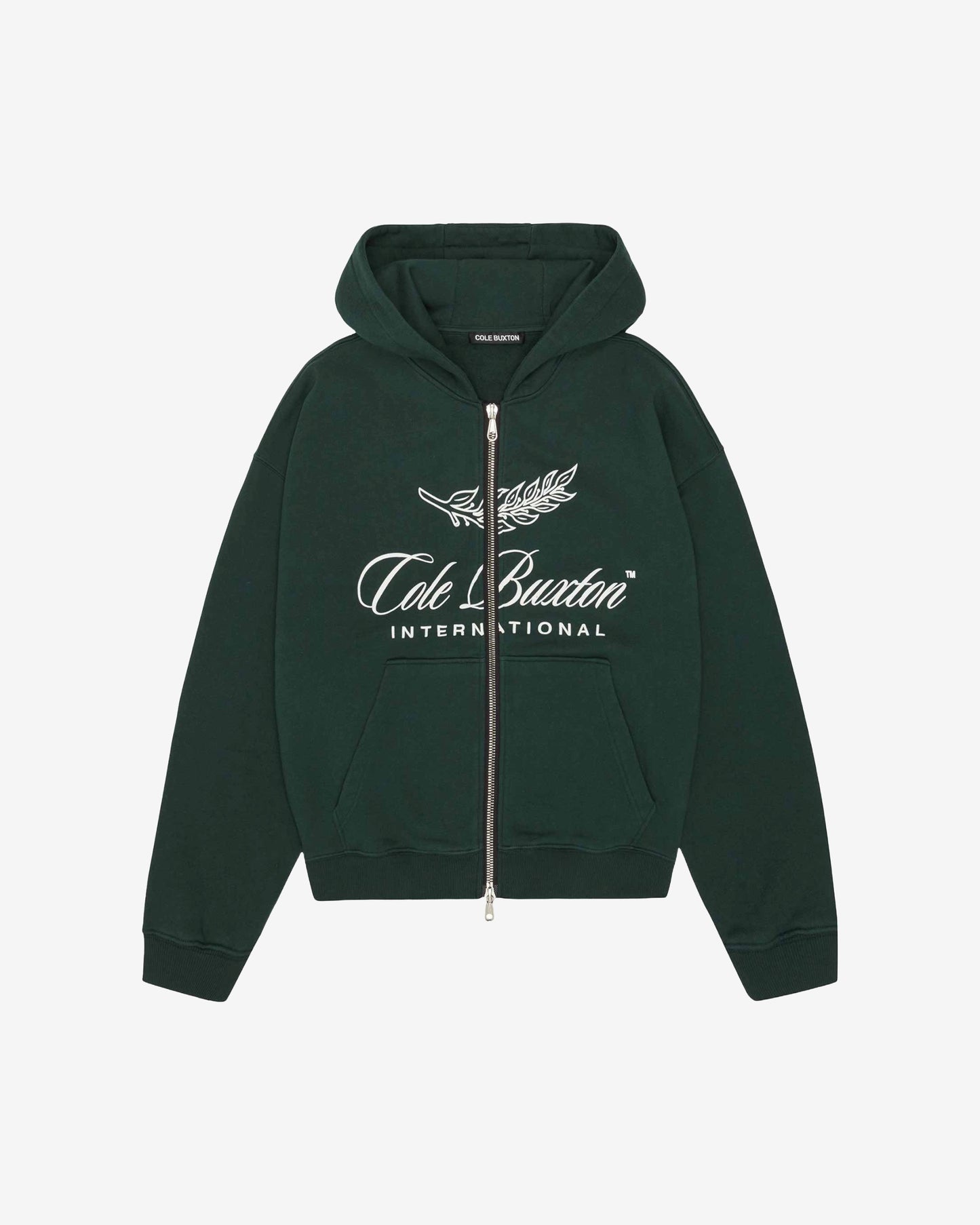 INTERNATIONAL ZIPPED HOODIE