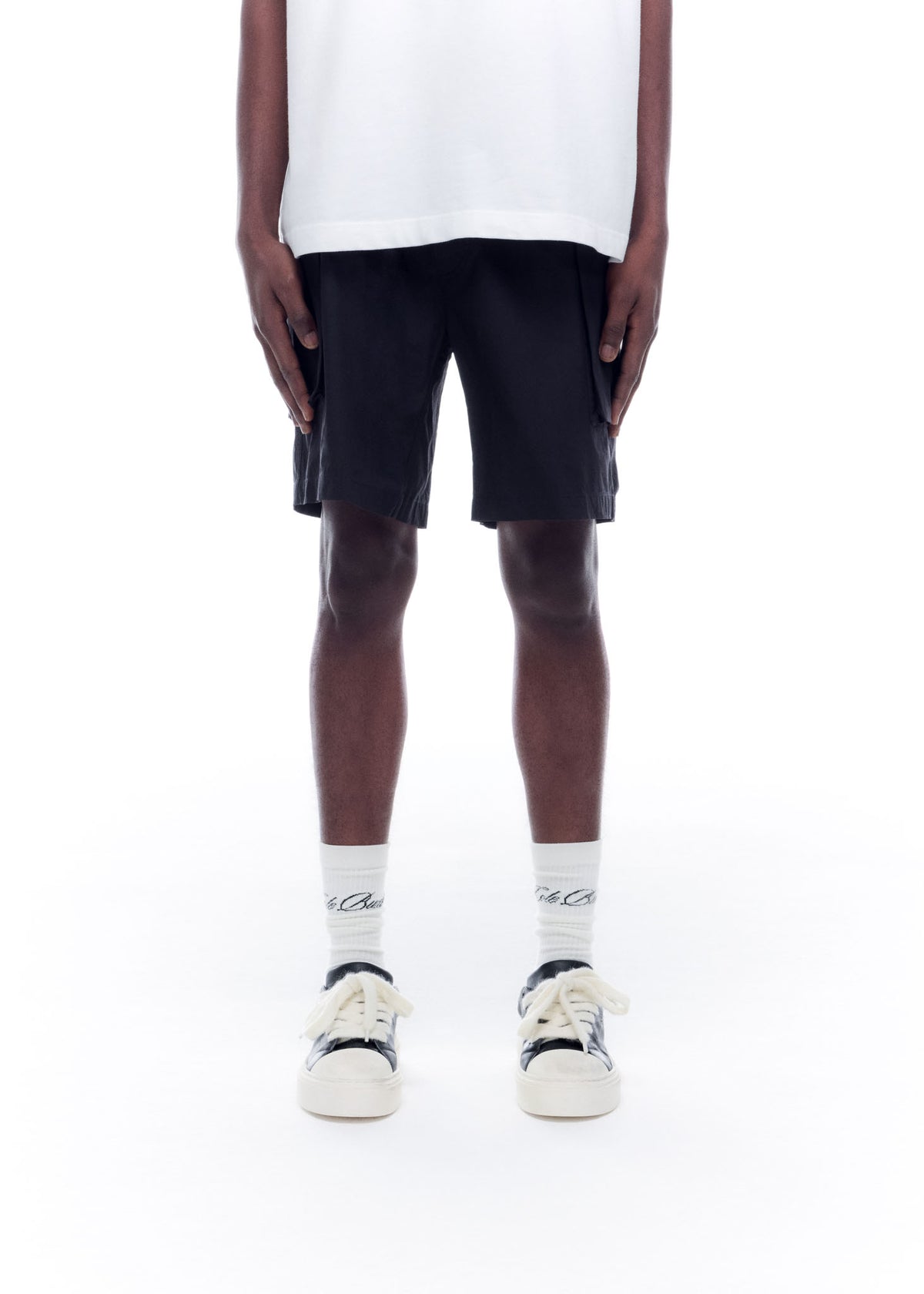 Cole Buxton | Tech Cargo Shorts | Mens | Black