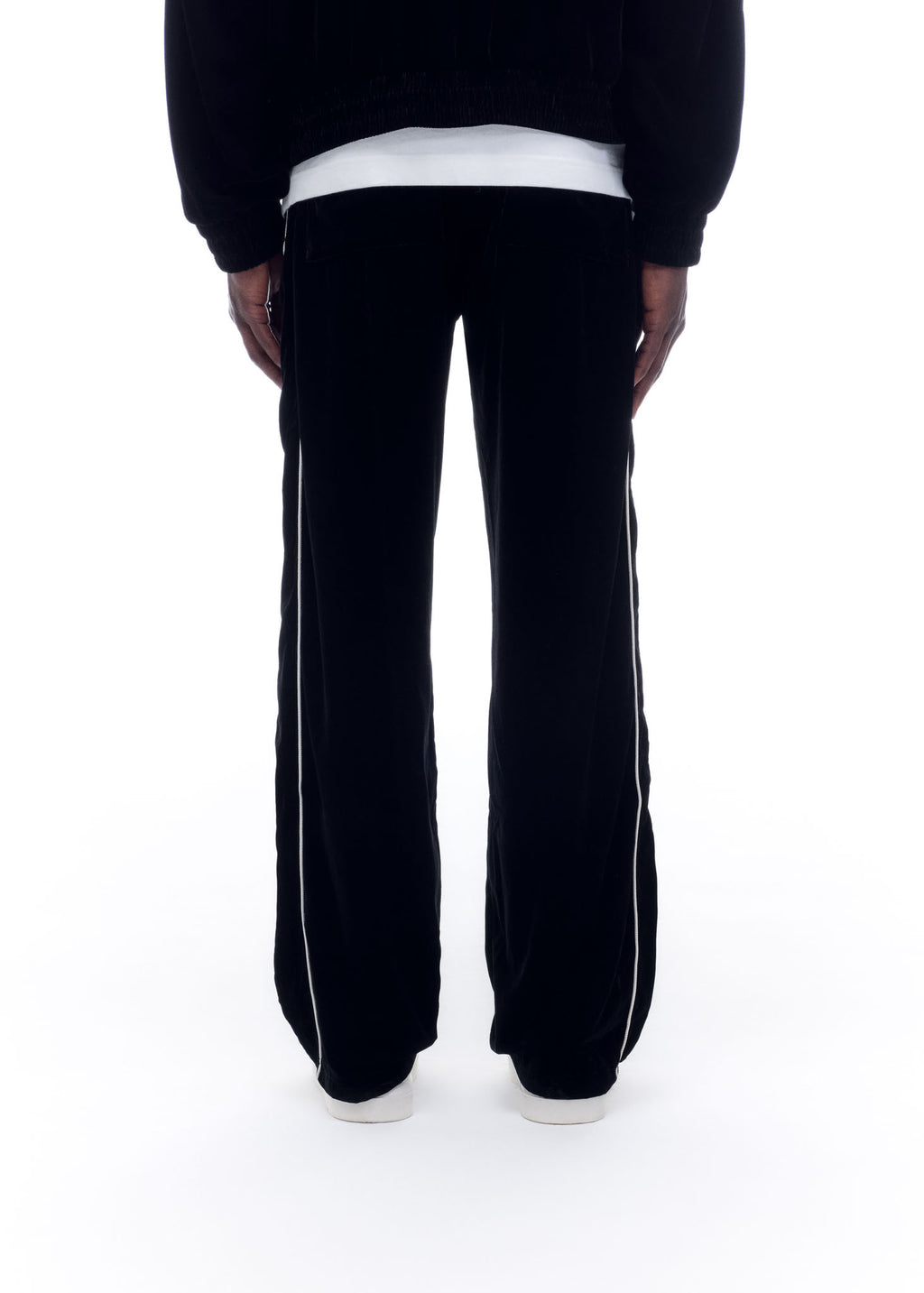 VELOUR TRACK PANTS
