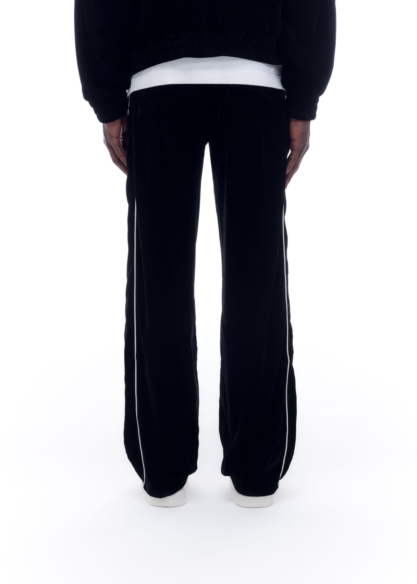 VELOUR TRACK PANTS