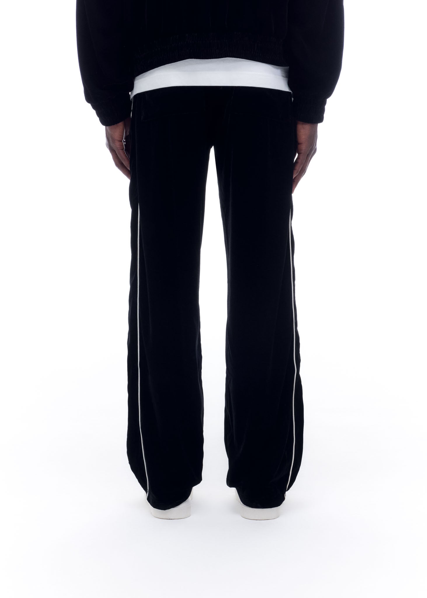 VELOUR TRACK PANTS