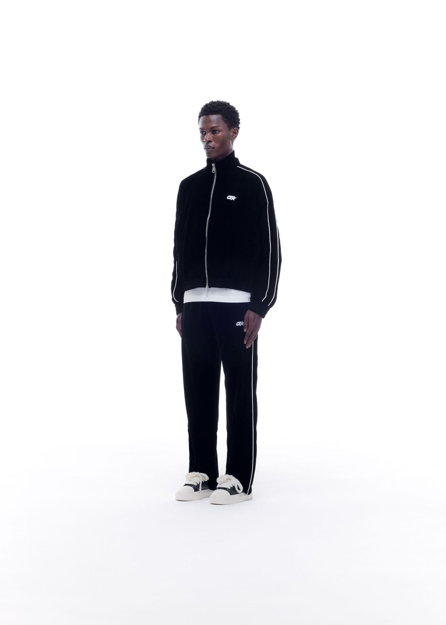 VELOUR TRACK JACKET