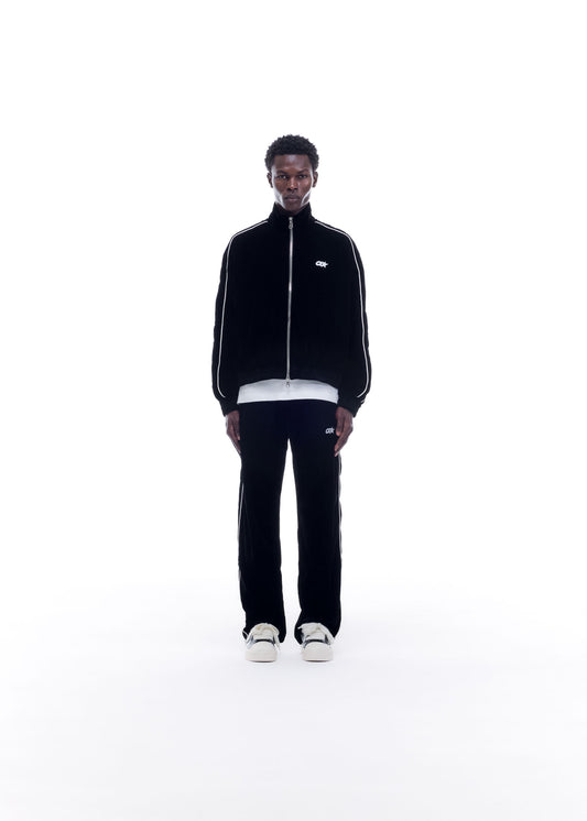 VELOUR TRACK JACKET