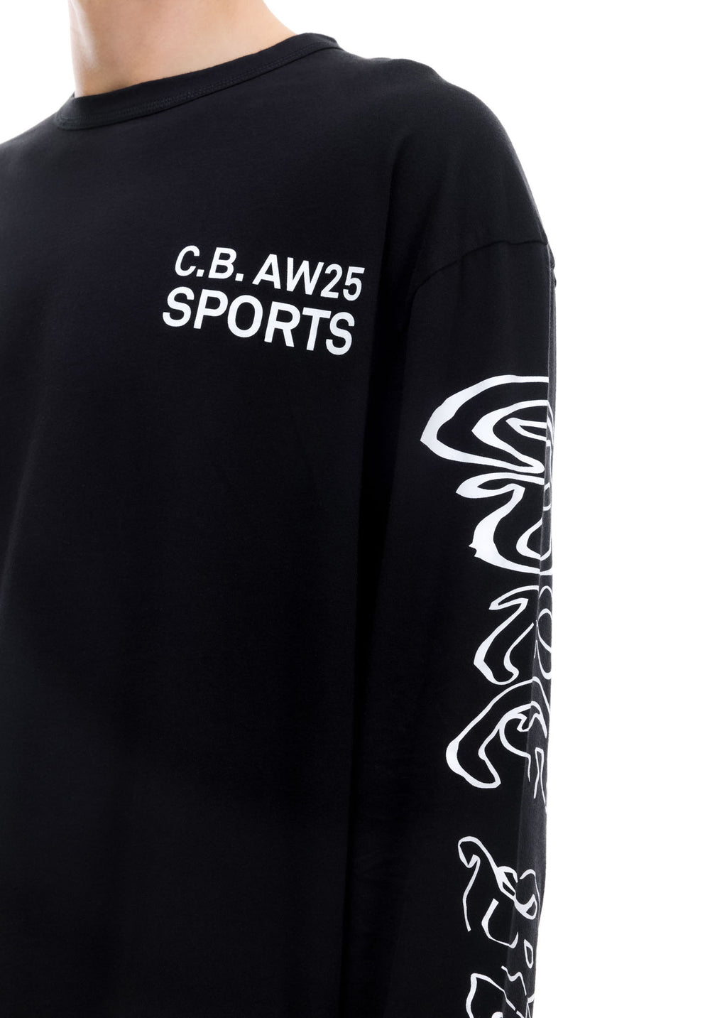 BLACK LETTER CLUB LONG SLEEVE