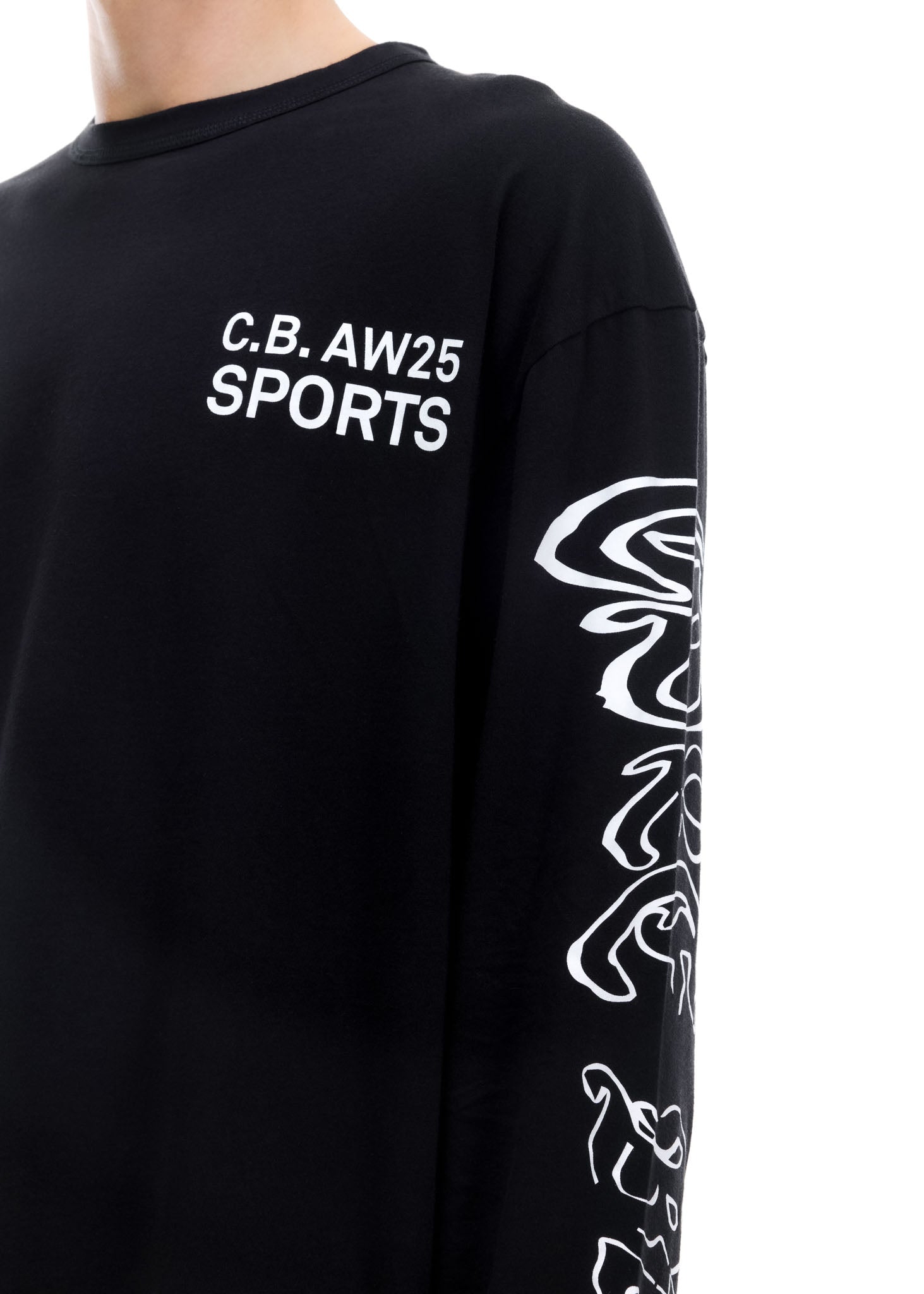 BLACK LETTER CLUB LONG SLEEVE