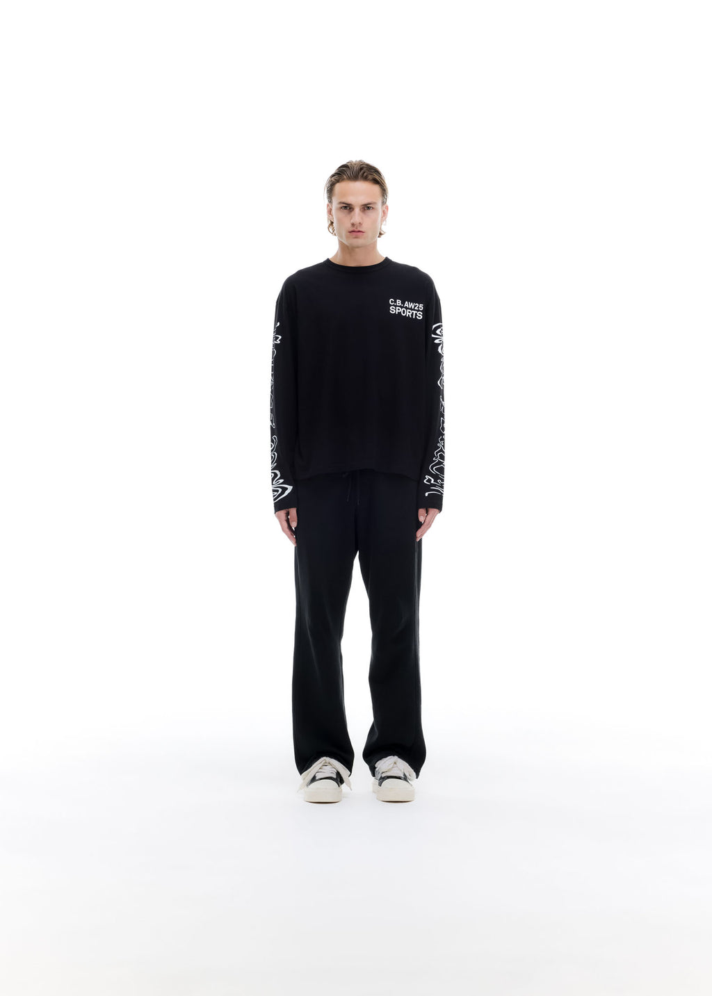 BLACK LETTER CLUB LONG SLEEVE